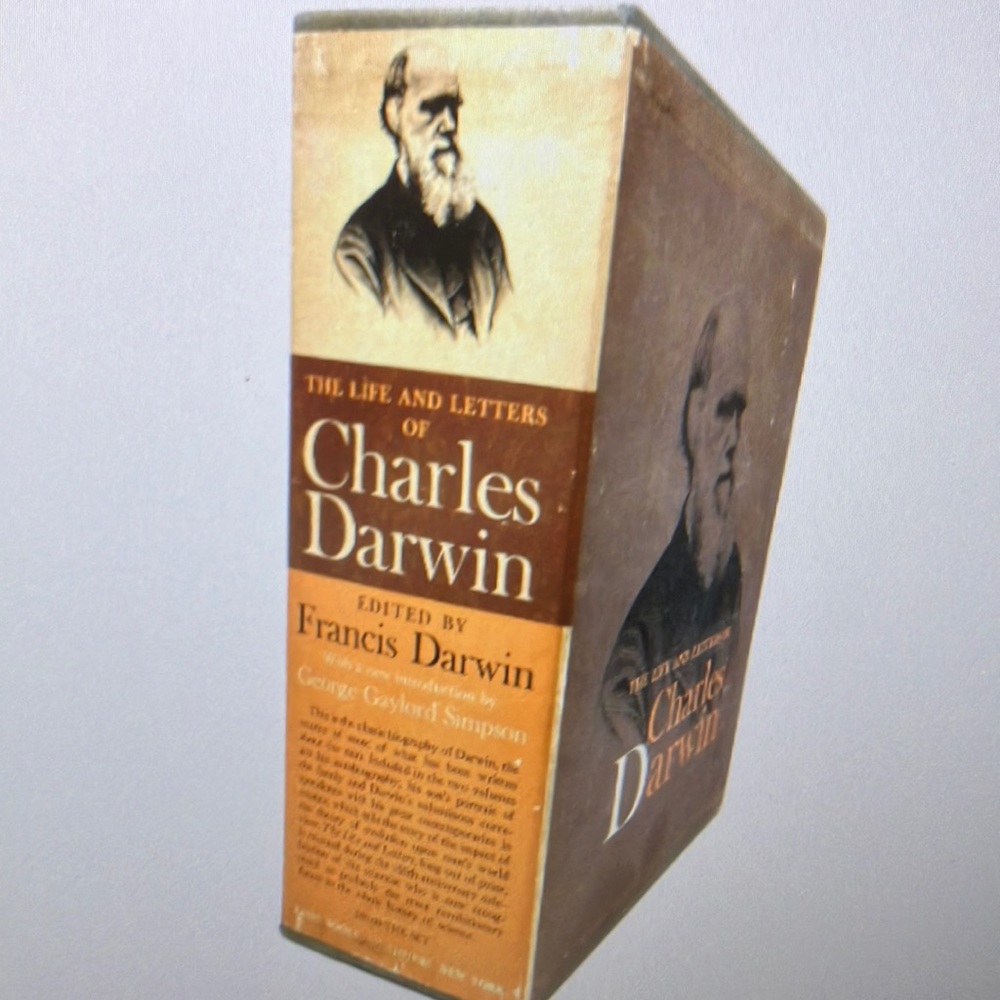 Vintage Book- The Life and Letters of Charles Darwin
